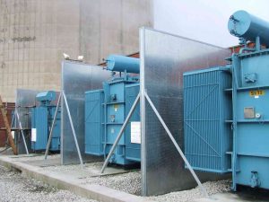 Installed Transformer Barriers