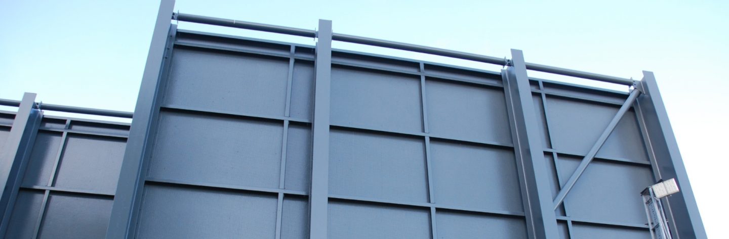 Large Transformer Barrier Protects SEESA Barking Site
