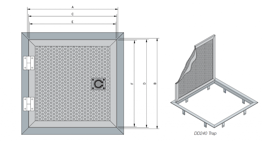 DD 120/240 fire access hatch